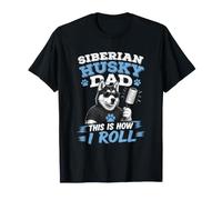 Divertido papá Husky Siberiano, así es como lo Hago Camiseta