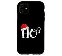 Divertido Papá Noel Ho Ho To The Third Power Math Lover Christmas Carcasa para iPhone 11