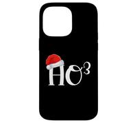 Divertido Papá Noel Ho Ho To The Third Power Math Lover Christmas Carcasa para iPhone 14 Pro MAX