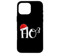 Divertido Papá Noel Ho Ho To The Third Power Math Lover Christmas Carcasa para iPhone 16 Pro MAX