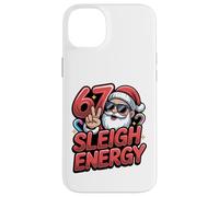 Divertido Papá Noel Sleigh Energy de Navidad del 67 Carcasa para iPhone 14 Plus
