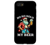 Divertido Papá Noel Tropical con Cerveza - Ho Ho Hold My Beer Christmas Carcasa para iPhone SE (2020) / 7/8