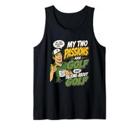 Divertido Papá Padre Golf Golf Golfista Chistes Humor Humor Camiseta sin Mangas