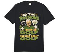 Divertido Papá Padre Golf Golf Golfista Chistes Humor Humor Comfort Colors Adult Heavyweight T-Shirt