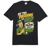 Divertido Papá Padre Golf Golf Golfista Chistes Humor Humor Comfort Colors Adult Heavyweight T-Shirt