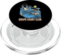 Divertido Partido de Tenis con Forma de Paloma del Grape Court Club PopSockets PopGrip para MagSafe