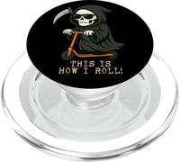 Divertido patinete Grim Reaper, así es como hago Halloween PopSockets PopGrip para MagSafe