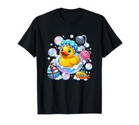 Divertido Pato Amarillo Burbuja baño velero océano Camiseta