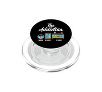 Divertido pecera Acuario Acuario Acuario Pescador PopSockets PopGrip para MagSafe