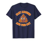 Divertido pedo, caca, pedo, tira pedos y descubre Camiseta