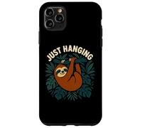 Divertido Perezoso Simplemente Colgando gráfico de Selva Carcasa para iPhone 11 Pro MAX