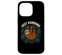 Divertido Perezoso Simplemente Colgando gráfico de Selva Carcasa para iPhone 14 Pro MAX