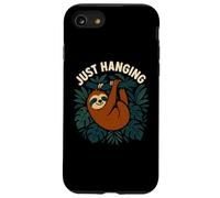 Divertido Perezoso Simplemente Colgando gráfico de Selva Carcasa para iPhone SE (2020) / 7/8