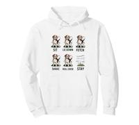 Divertido Perro Beagle obedece a la Broma de Entrenamiento Stay Only Sudadera con Capucha