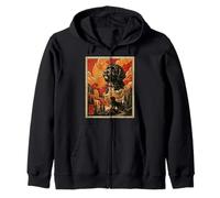 Divertido Perro de Agua portugués Meme Lindo Vintage Retro Art Dog Sudadera con Capucha