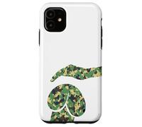 Divertido perro de la mente sucia, camuflaje camuflaje perro caricias Carcasa para iPhone 11