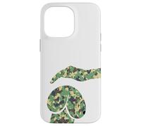 Divertido perro de la mente sucia, camuflaje camuflaje perro caricias Carcasa para iPhone 14 Pro Max