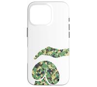 Divertido perro de la mente sucia, camuflaje camuflaje perro caricias Carcasa para iPhone 16 Pro