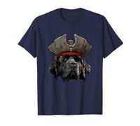 Divertido perro pirata de Terranova Newfie Camiseta