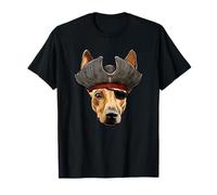 Divertido perro pirata faraón sabueso Camiseta