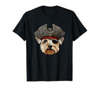 Divertido perro pirata Norfolk Terrier Camiseta