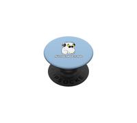 Divertido Perro Pug con Gafas de Sol, Todo lo Que Necesitas es Amante de los Perros Pug PopSockets PopGrip Adhesivo