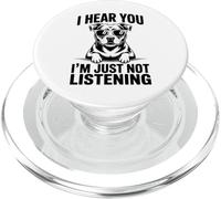 Divertido Perro Staffy Bull Terrier de Staffordshire PopSockets PopGrip para MagSafe