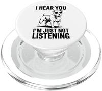 Divertido Perro Staffy Bull Terrier de Staffordshire PopSockets PopGrip para MagSafe