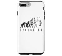 Divertido Pesca Evolución Pescador Papá Día del Padre Pescado Carcasa para iPhone 7 Plus/8 Plus