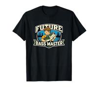 Divertido Pescador para niños, Pesca de niños tontos, Futuro bassmaster Camiseta