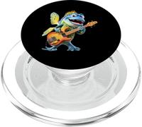 Divertido Pez Bajo Guitarra Jugador Rock Star Dibujos PopSockets PopGrip para MagSafe