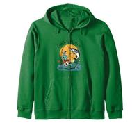 Divertido pez Pescador de Gone Fishin' Apparel, Amante de los Pescadores Sudadera con Capucha