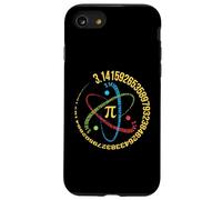 Divertido Pi Día Átomo Espiral Pi Matemáticas Para Día Nacional Pi 3.14 Carcasa para iPhone SE (2020) / 7 / 8