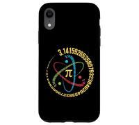 Divertido Pi Día Átomo Espiral Pi Matemáticas Para Día Nacional Pi 3.14 Carcasa para iPhone XR