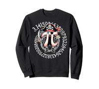 Divertido Pi-rate Spiral Pi Happy Pi Day Matemáticas Geek Pirata Lover Sudadera