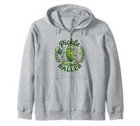 Divertido Pickle Baller Pun Dill Pickle Pickleball Player Sudadera con Capucha