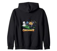 Divertido Pickleball Chess Peón Smash King Jaque Mate Sudadera con Capucha