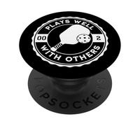 Divertido Pickleball Juega Bien con Otros Pickle Ball Design PopSockets PopGrip Adhesivo