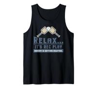 Divertido Pickleball Jugador Relájese Su Rec Jugar Nadie Camiseta sin Mangas