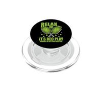 Divertido Pickleball Jugador Relájese Su Rec Jugar Nadie PopSockets PopGrip para MagSafe