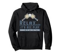 Divertido Pickleball Jugador Relájese Su Rec Jugar Nadie Sudadera con Capucha