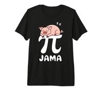 Divertido Pijama pi 3.14 PI Número Símbolo Math Pig Camiseta Premium
