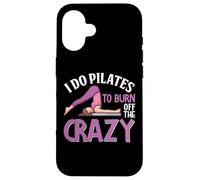 Divertido Pilates Diciendo Pilates Entrenador Contrología Instructor Carcasa para iPhone 16