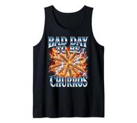 Divertido Pirata: Bad Day to Be Churros Camiseta sin Mangas