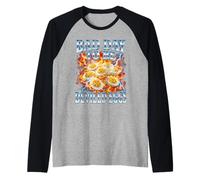 Divertido Pirata Bad Day to Be Deviled Eggs Camiseta Manga Raglan