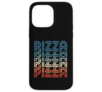 Divertido Pizza Retro Vintage Carb Gluten Pizza Amante Carcasa para iPhone 14 Pro MAX