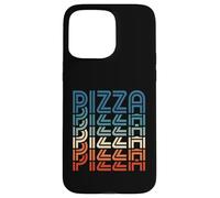 Divertido Pizza Retro Vintage Carb Gluten Pizza Amante Carcasa para iPhone 15 Pro MAX