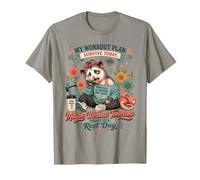 Divertido Plan de Supervivencia de Entrenamiento de Caos con cafeína para mamá de zarigüeya Camiseta
