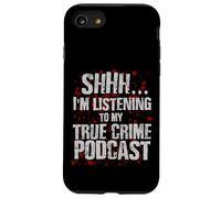 Divertido podcast sobre crímenes reales de Murderino Shirt Obsessed Junkie Carcasa para iPhone SE (2020) / 7 / 8