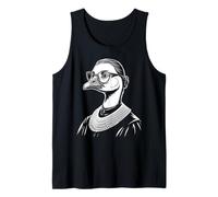 Divertido Político Ruth Bader Ganso Humor Judicial Inteligente Camiseta sin Mangas